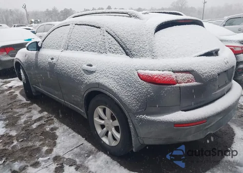 2005 Infiniti Fx35 z USA, uszkodzony, nr VIN JNRAS08W35X202143